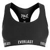 Everlast - Sujetador deportivo para mujer / Classic / Negro