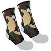 FIGHTERS - Knöchelschoner / Ankle Guard / Camo-Grün / Medium