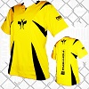 FIGHTERS - Kick-Boxing Shirt / Competition / Gelb / Medium