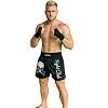 FIGHTERS - Muay Thai Shorts / Fight Club Skull / Schwarz / Large