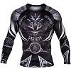 Venum - Rashguard / Gladiator 3.0 / Maniche Lunghe / Nero