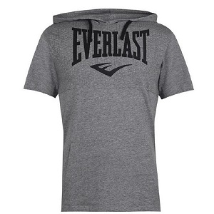 Everlast - Felpa con cappuccio / Grigio / Medium