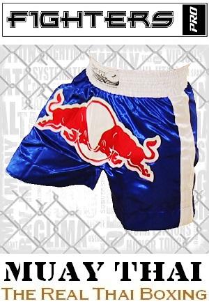 FIGHTERS - Muay Thai Shorts / Bulls / Blue / Medium
