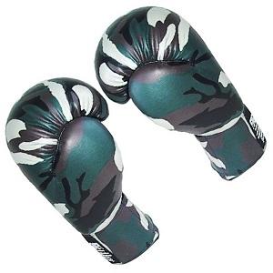 FIGHTERS - Guantes Boxeo / Warrior / Camuflaje / 12 oz