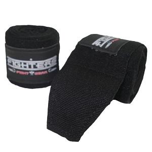 FIGHTERS - Fasce da Boxe / 300 cm / non elastico / Nero