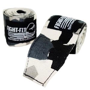 FIGHTERS - Vendas da Boxeo / 450 cm / elástico / Camo Gris-Negro