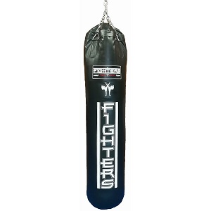 FIGHTERS - Boxsack / Performance / ungefüllt / 100 cm / schwarz