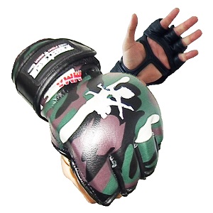 FIGHTERS - Guanti MMA / Elite / Camo / Large