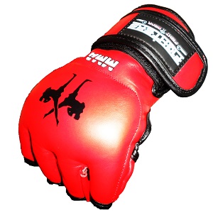 FIGHTERS - MMA Handschuhe / Elite / Rot / XL