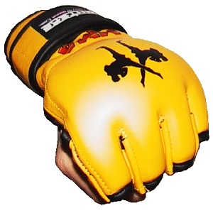 FIGHTERS - Gants MMA / Elite / Jaune / Large