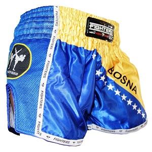 FIGHTERS - Pantaloncini Muay Thai / Elite / Bosnia-Bosna / Large