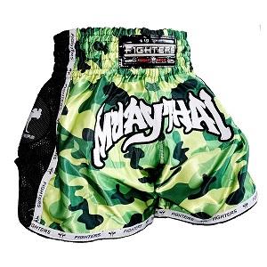 FIGHTERS - Pantaloncini Muay Thai / Elite Camouflage / XL