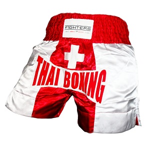 FIGHTERS - Muay Thai Shorts / Swiss / Large