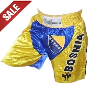 FIGHT-FIT - Pantaloncini Muay Thai / Bosnia / Small-Medium