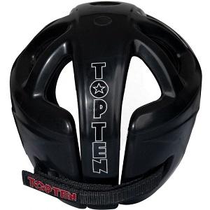 TOP TEN - Casco de Boxeo / Negro / Large