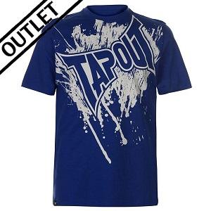 Tapout - T-Shirt / Blau-Weiss / Medium
