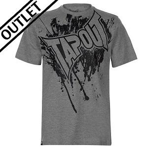 Tapout - T-Shirt / Grey-Black / Large