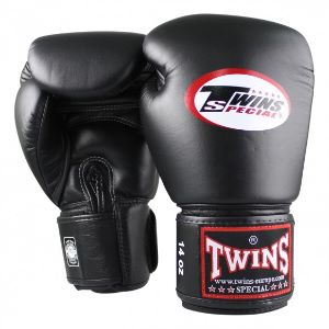 Twins - Gants de Boxe / BG-N / Noir / 10 oz