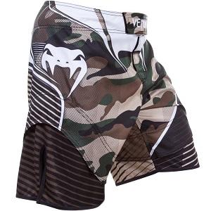 Venum - Fightshorts Pantaloncini da MMA / Camo Hero / Verde-Marrone / Medium