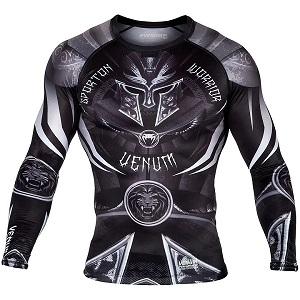 Venum - Rashguard / Gladiator 3.0 / Long Sleeve / Schwarz / Small