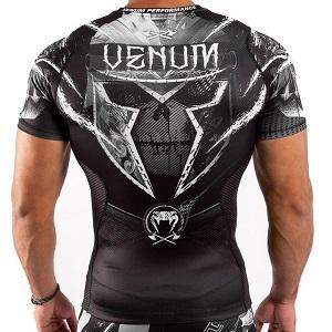 Venum - Rashguard / GLDTR 4.0 / Short Sleeve / Schwarz / XL