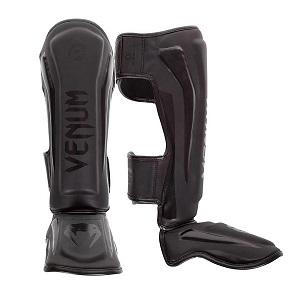 Venum - Shin Instep Protection / Elite / Black-Matte / XL