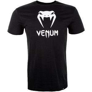 Venum - T-Shirt / Classic / Nero-Bianco / Large