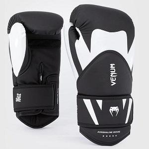 Venum - Guantes de Boxeo / Challenger 4.0 / Negro-Blanco / 10 oz