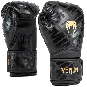 Venum - Boxhandschuhe / Contender 1.5 XT / Schwarz-Gold / 14 Oz