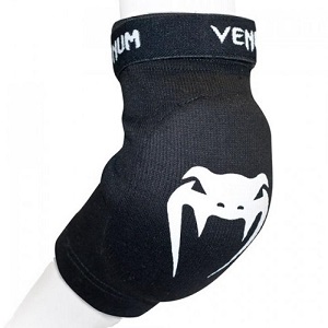 Venum - Elbow Pads / Kontact / Black-White / XL