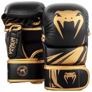 Venum - Sparring Handschuhe Challenger 3.0 / Schwarz-Gold / Large-XL