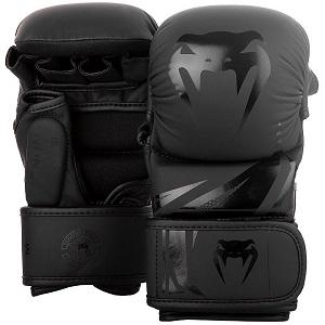 Venum - Guantes de Sparring Challenger 3.0 / Negro-Negro / Small