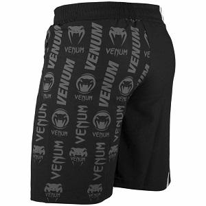 Venum - Training Shorts / Logos / Black-White / Small